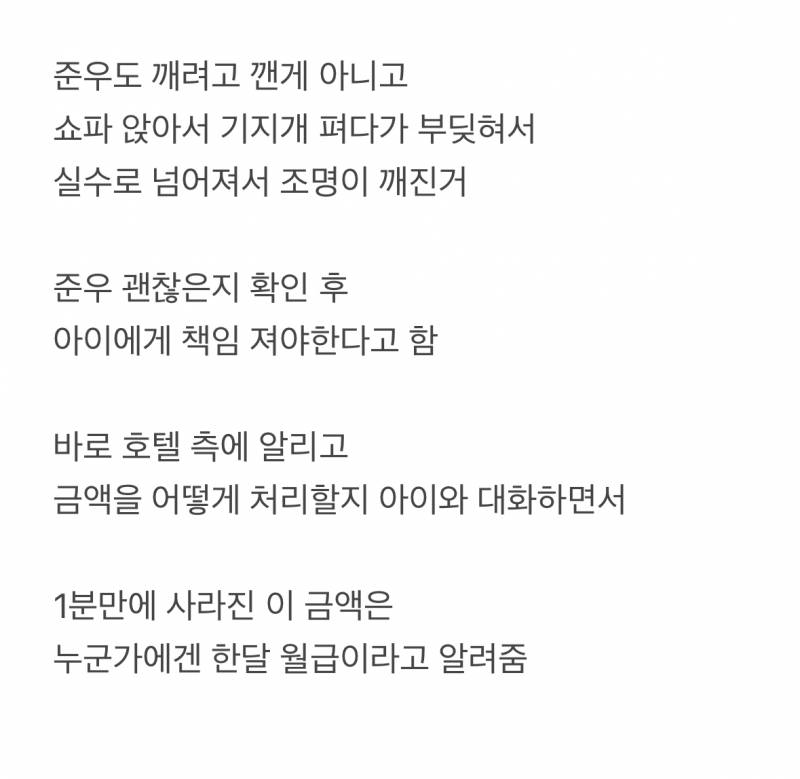 장영란 아들, 호텔서 기물 파손…