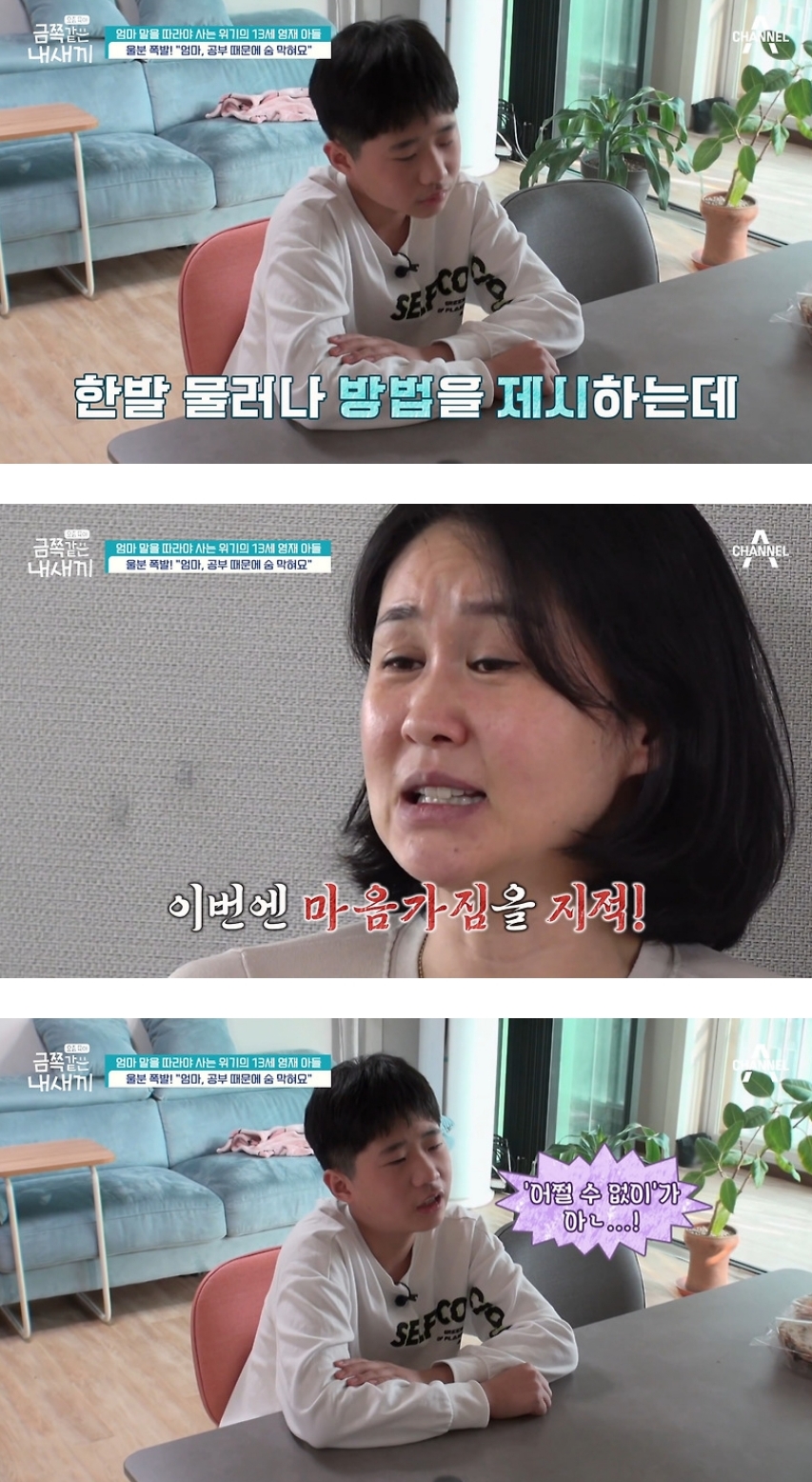 6개월만에 변해버렸다는 금쪽이가 바라던 엄마와의 대화시간이 왔는데 | 인스티즈