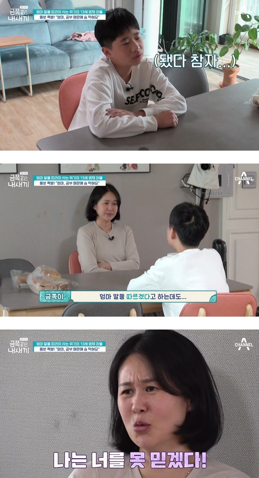 6개월만에 변해버렸다는 금쪽이가 바라던 엄마와의 대화시간이 왔는데 | 인스티즈